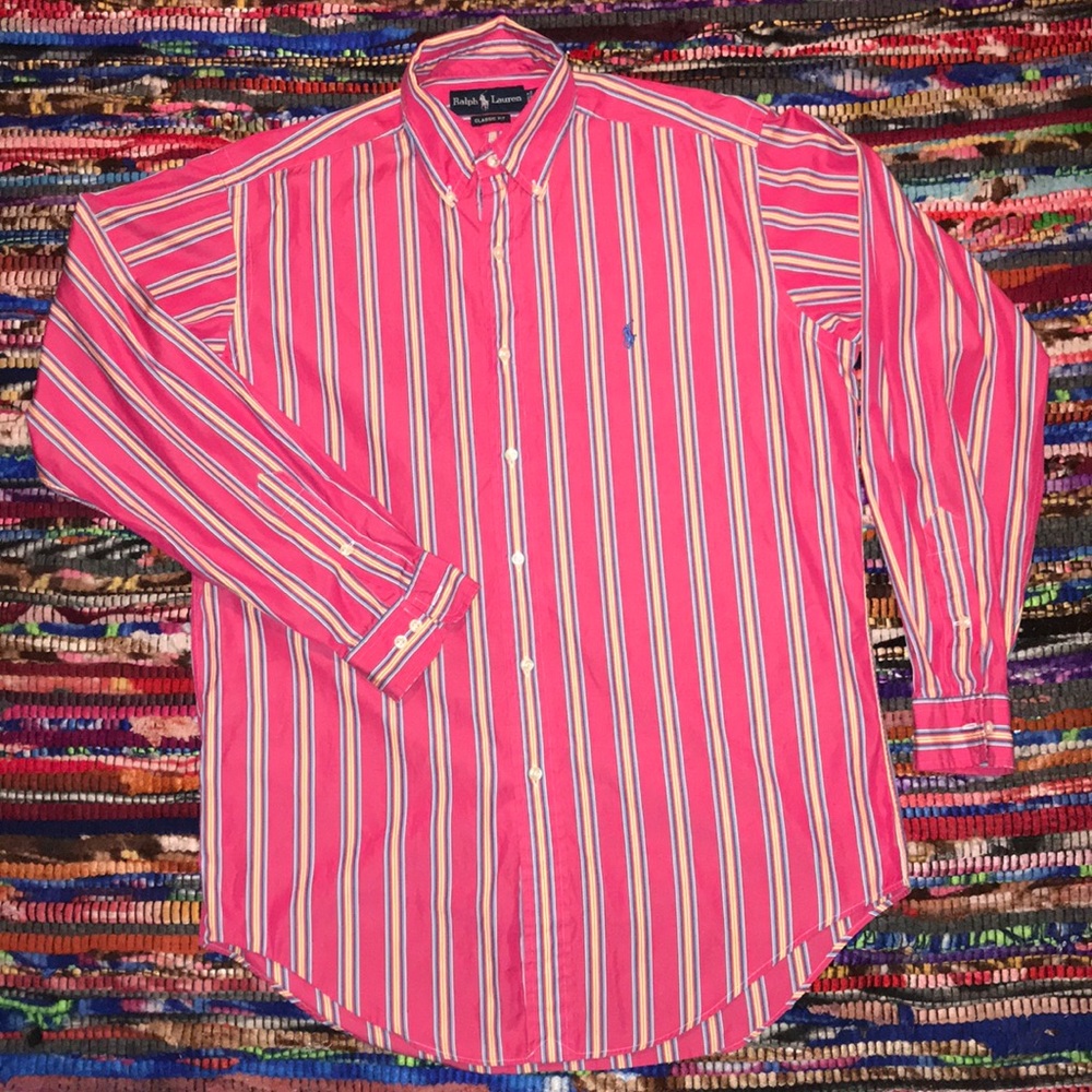 RALPH LAUREN POLO DRESS SHIRT Men’s🔥🔥🔥